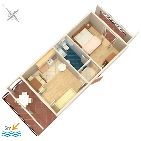 By The Sea Okrug Gornji, Ciovo - 9693